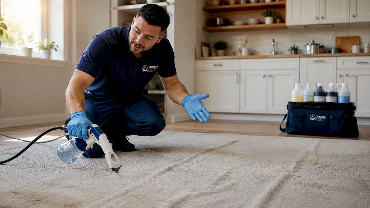 How carpet colour restoration works professionally