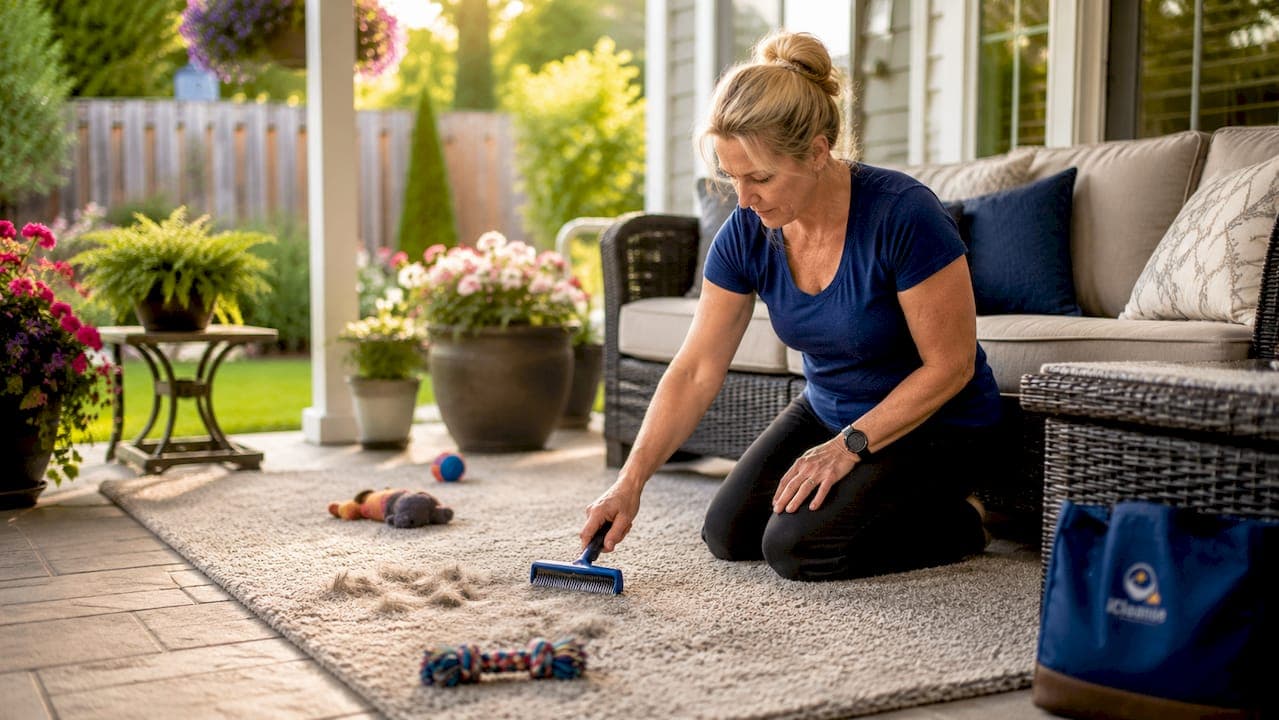Examples of pet hair carpet damage: a Canadian pet owner's guide