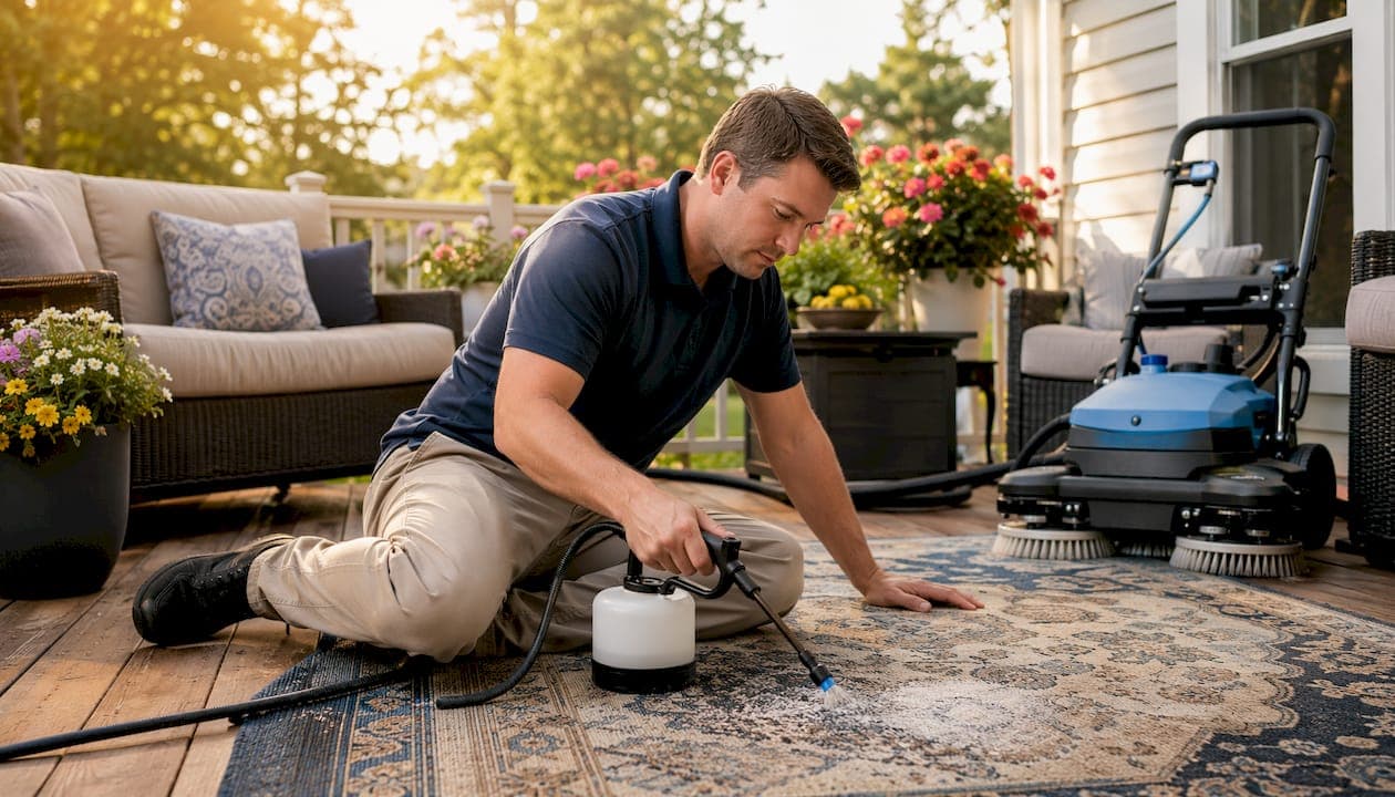 Dry carpet cleaning process explained for homeowners