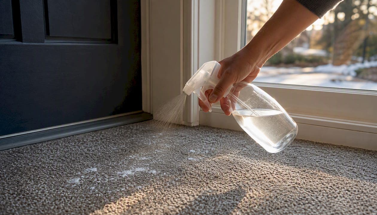 Salt stains in carpet: fast removal for Canadian winters