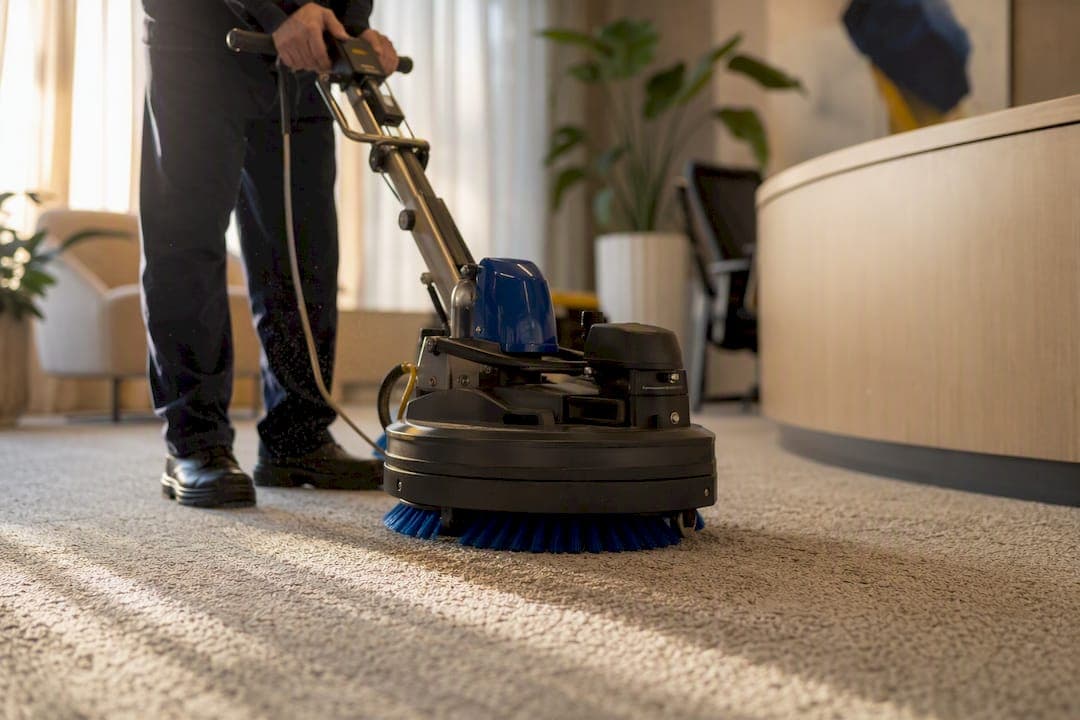 An office carpet cleaning checklist that actually holds up