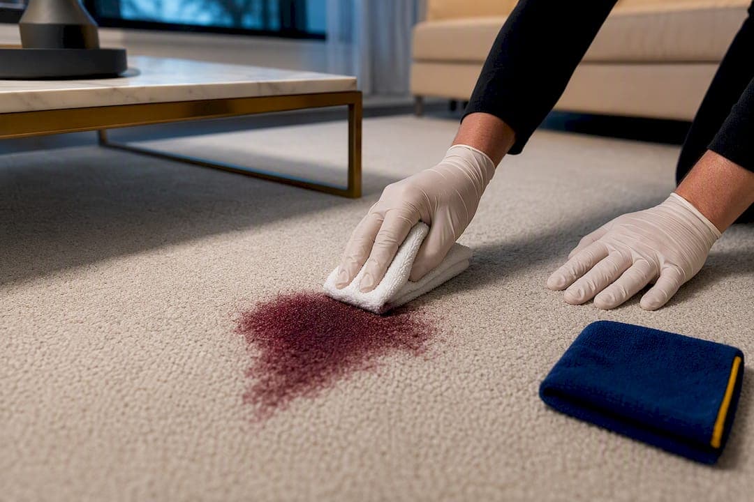 Act Within 15 Minutes to Save Deep Carpet Stains in GTA Homes