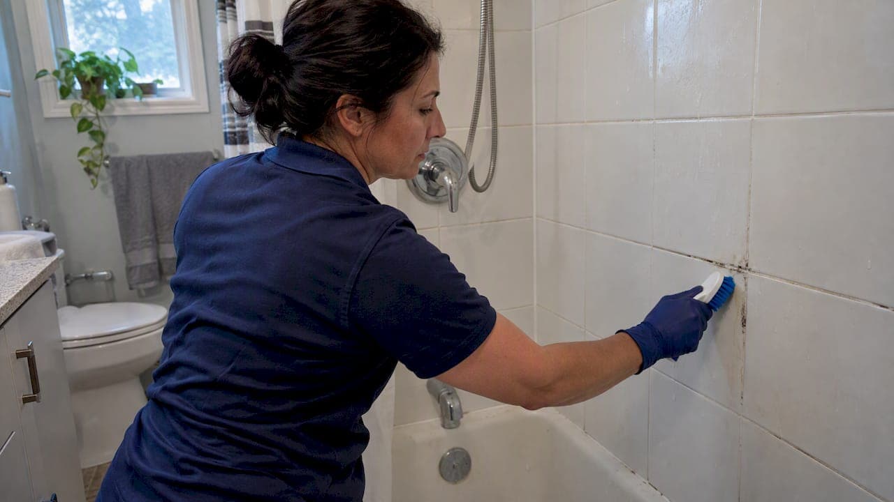 Under 1 m²? Clean Grout Mould Yourself With Canadian Health Advice